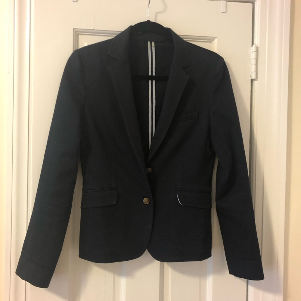 Navy rag and bone blazer
